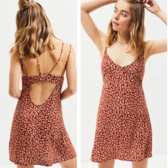 Kendall + Kylie Animal Print Mini Dress Size Small - Picture 1 of 10